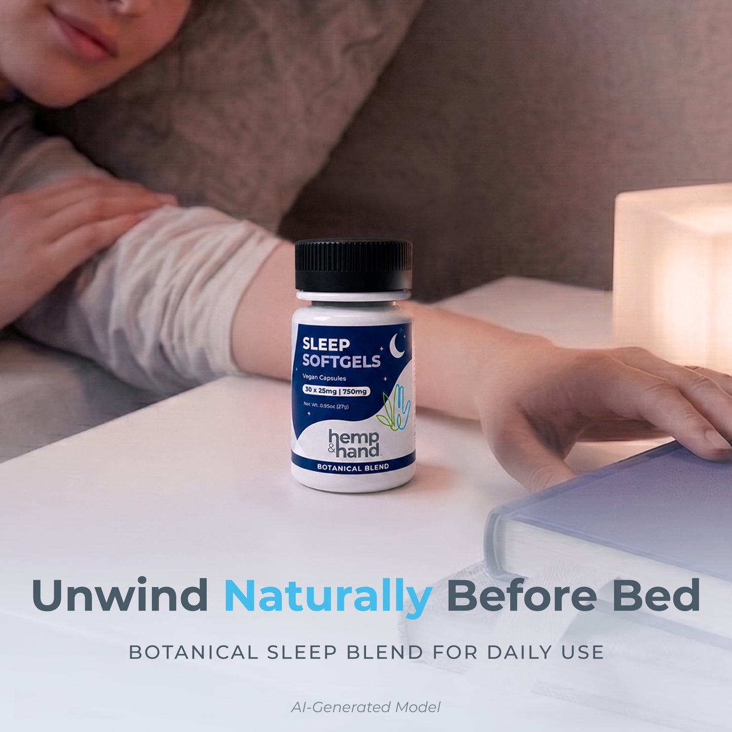 Hemp Sleep Softgels - Botanical Blend