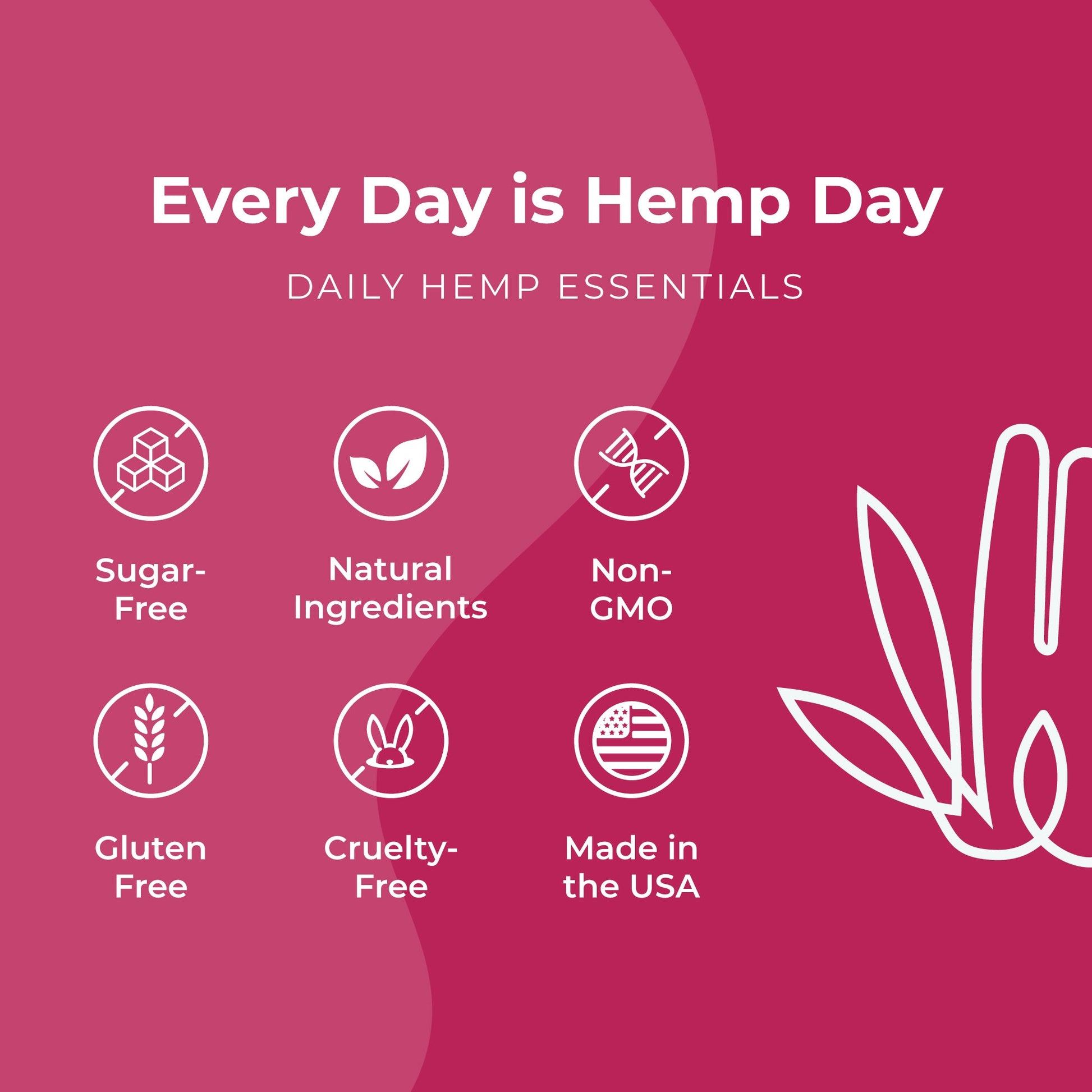 Hemp Softgels - Max Strength for Adults - Hemp and Hand