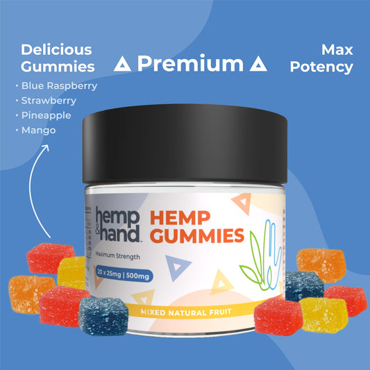 Hemp Softgels/Gummies - Hemp and Hand