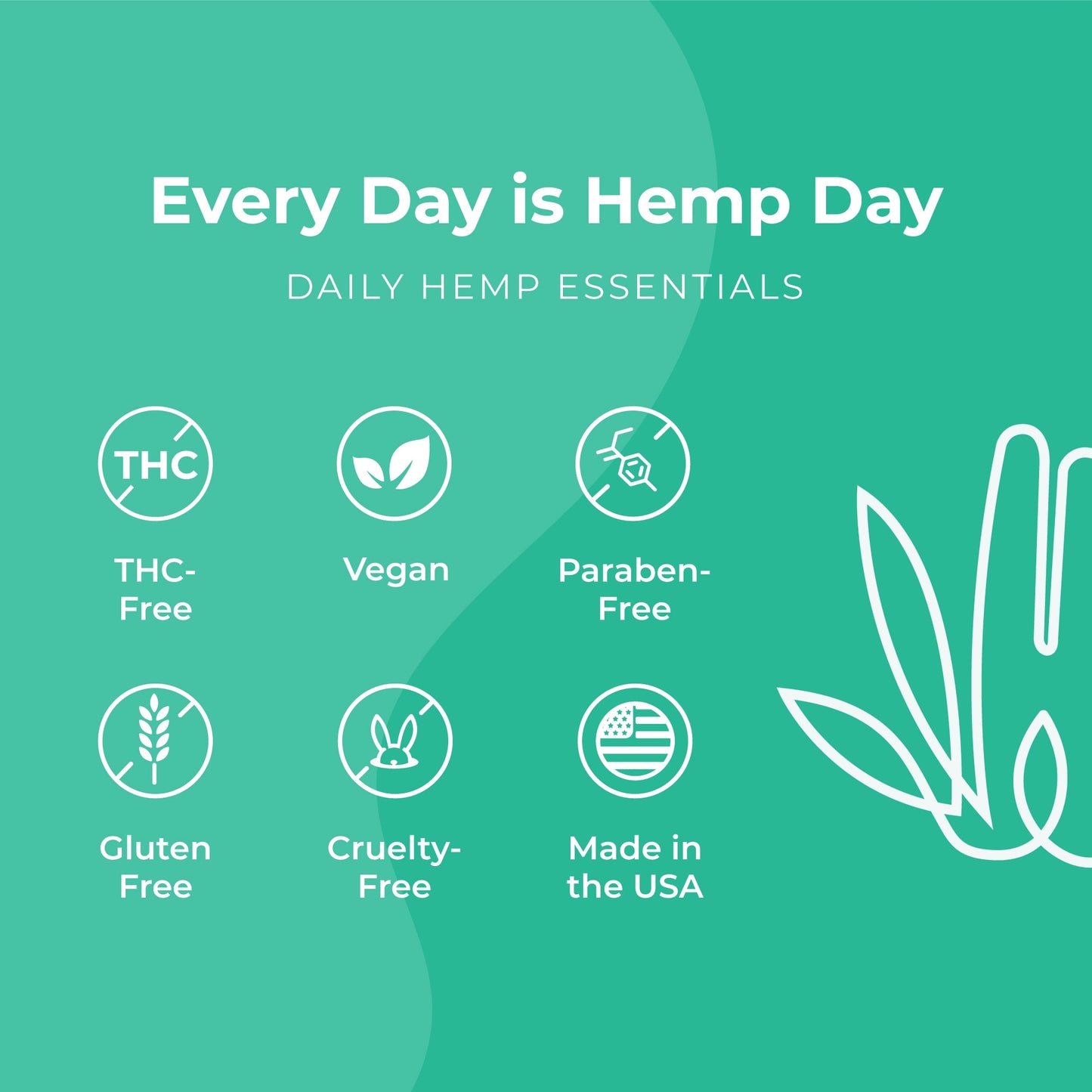 1000mg CBD Relief Balm - Hemp and Hand