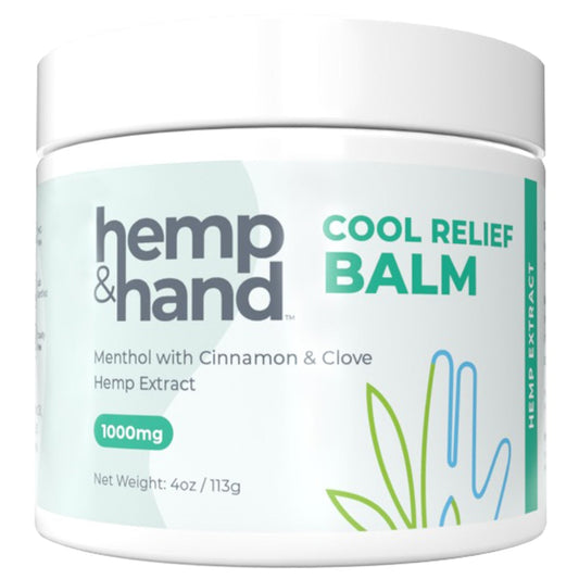 1000mg CBD Relief Balm - Hemp and Hand