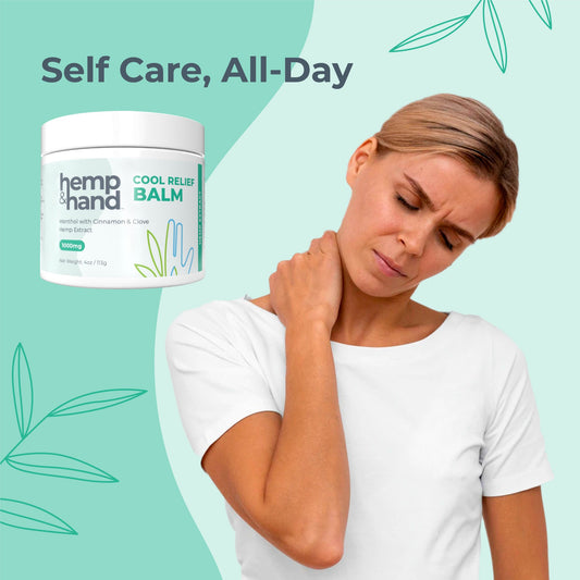 1000mg CBD Relief Balm - Hemp and Hand