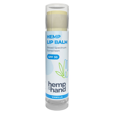 Hemp Lip Balm - SPF - Hemp and Hand